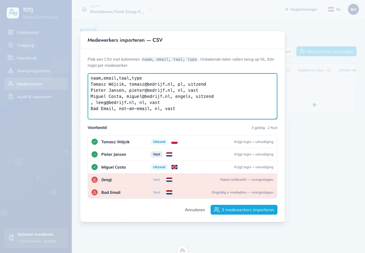 Digitising safety training for a multilingual industrial workforce — screenshot 4
