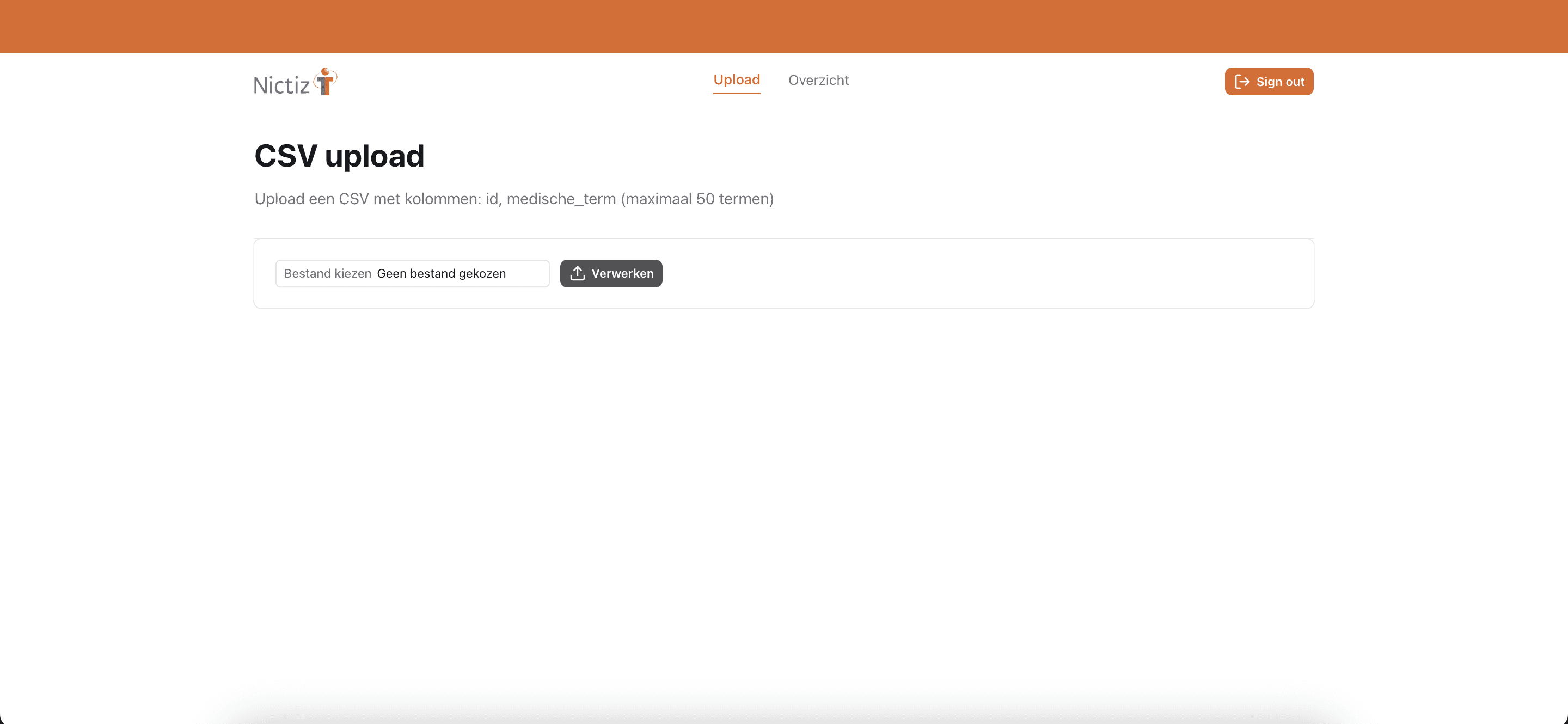 AI medical term translator — screenshot 1