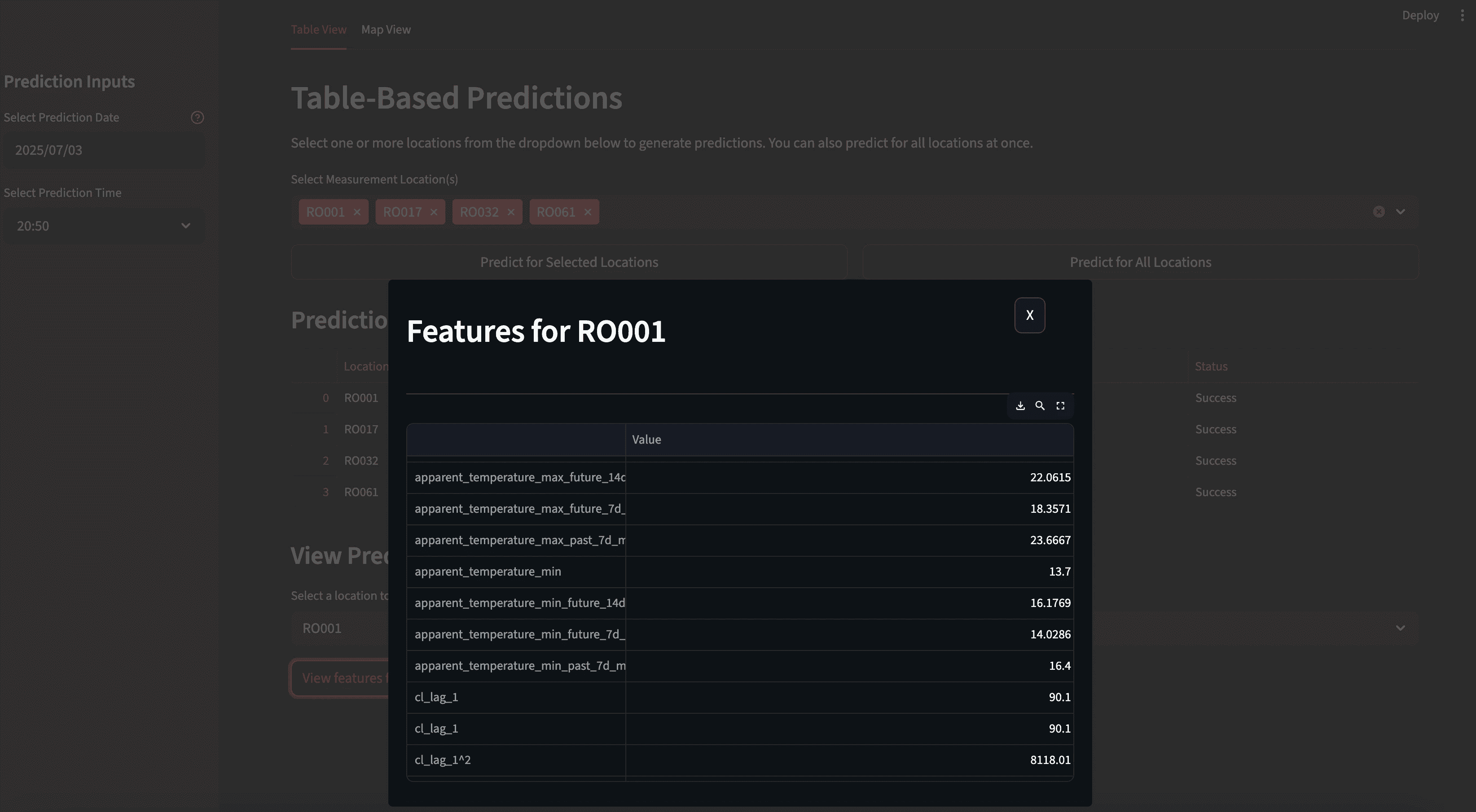 AI water quality prediction for Rijnland — screenshot 2